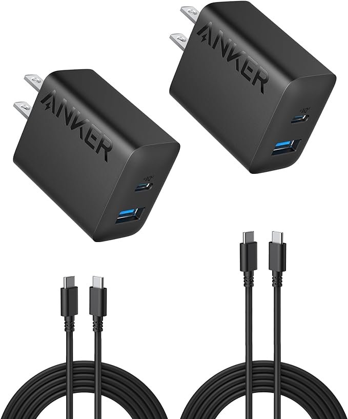 Anker iPhone 16 Charger, USB C Charger, 2-Pack