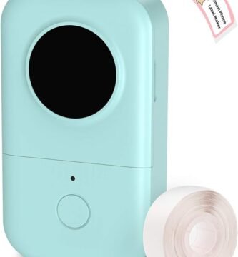 Phomemo D30 Label Maker Machine, Portable Bluetooth Mini Label Printer, Smart Phone Handheld Thermal Sticker Small Labeler Multiple Templates Font Icon Inkless for Home Office