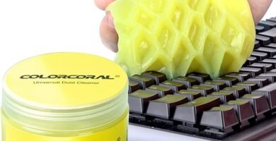 COLORCORAL Cleaning Gel Universal Dust Cleaner for PC Keyboard Cleaning Car Detailing Laptop Dusting Home and Office Electronics Cleaning Kit Computer Dust Remover from 160g