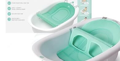 Frida Baby 4-in-1 Grow-with-Me Baby Bathtub, Baby Tub for Newborns to Toddler with Removable Bath Seat & Backrest for Bath Support in Tub Visit the Frida Baby Store