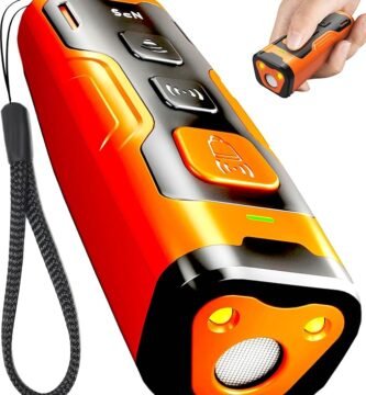 2024release Dog Bark Deterrent Device Stops Bad Behavior | No need yell or swat, Just point to a dog (own or neighbor's) Hit the button | Long-range ultrasonic, Alternative to painful dog shock collar