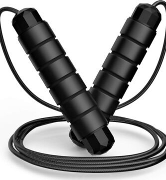 Jump Rope, Tangle-Free Rapid Speed Jumping Rope Cable with Ball Bearings for Women, Men, and Kids, Adjustable Steel Jump Rope Workout with Foam Handles for Fitness, Home Exercise & Slim Body