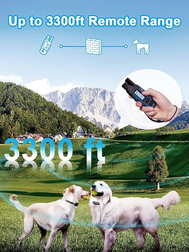 Bousnic Dog Shock Collar 2 Dogs